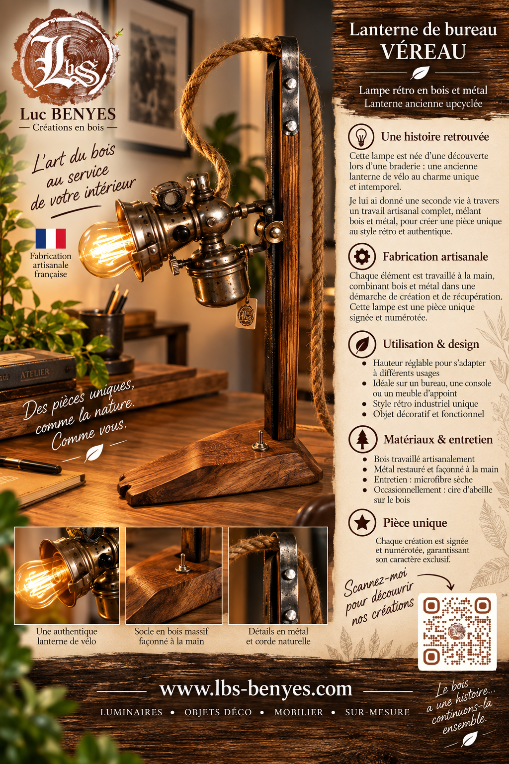 Lanterne de bureau VÉREAU – Image 10